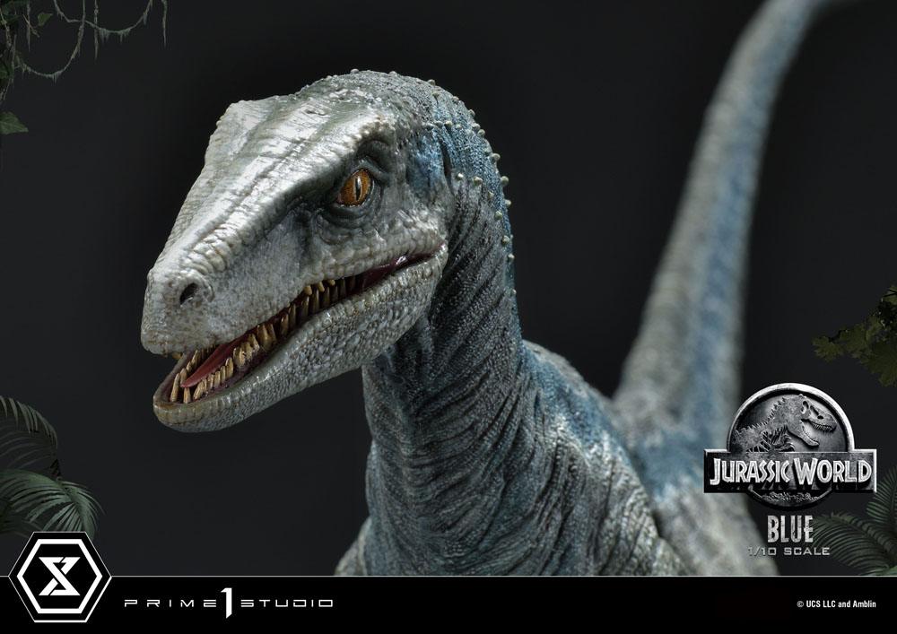Jurassic World: Fallen Kingdom Prime Collectibles Statue 1/10 Blue (Open Mouth Version) 17 cm Image 14