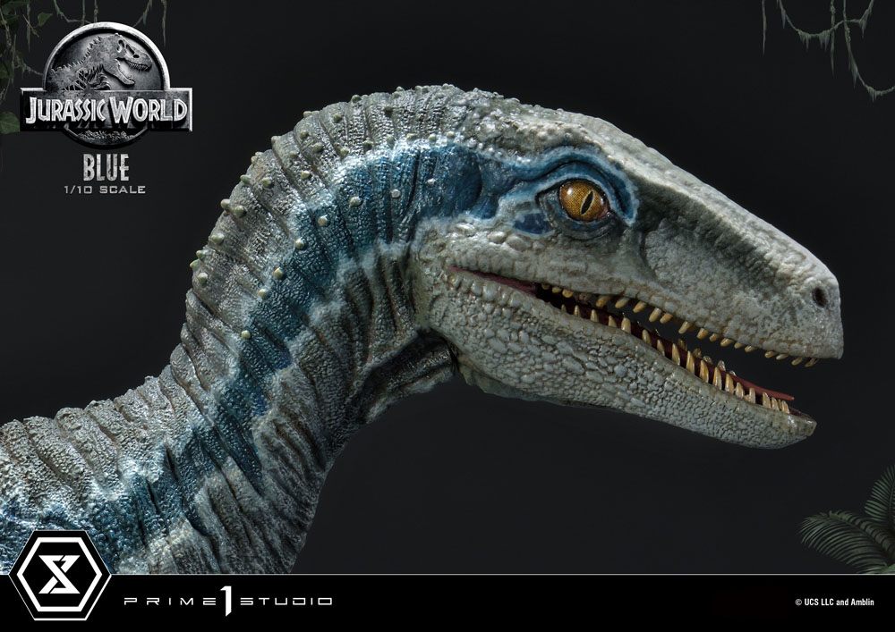 Jurassic World: Fallen Kingdom Prime Collectibles Statue 1/10 Blue (Open Mouth Version) 17 cm Image 15
