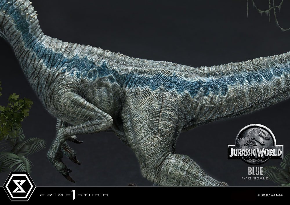 Jurassic World: Fallen Kingdom Prime Collectibles Statue 1/10 Blue (Open Mouth Version) 17 cm Image 20