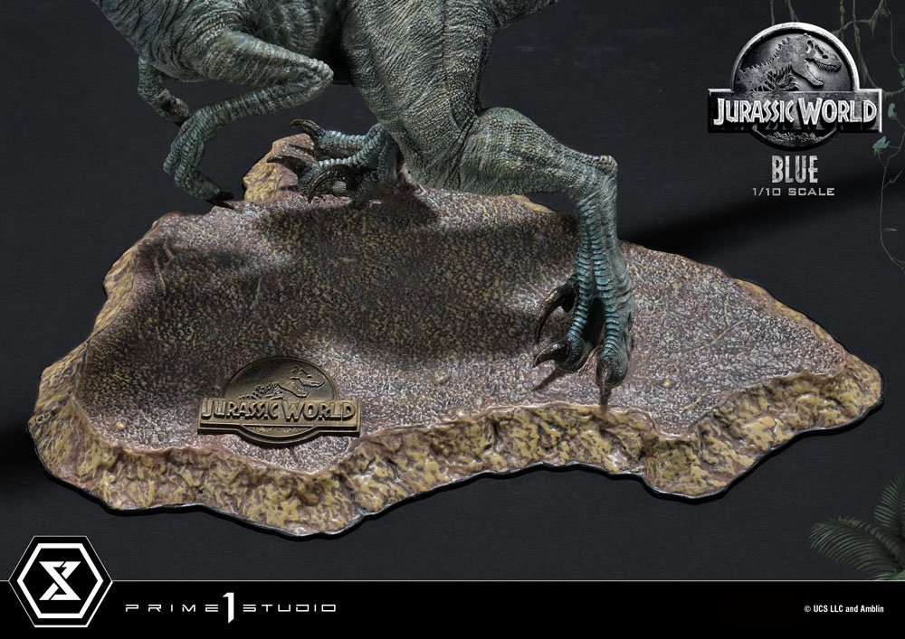 Jurassic World: Fallen Kingdom Prime Collectibles Statue 1/10 Blue (Open Mouth Version) 17 cm Image 21