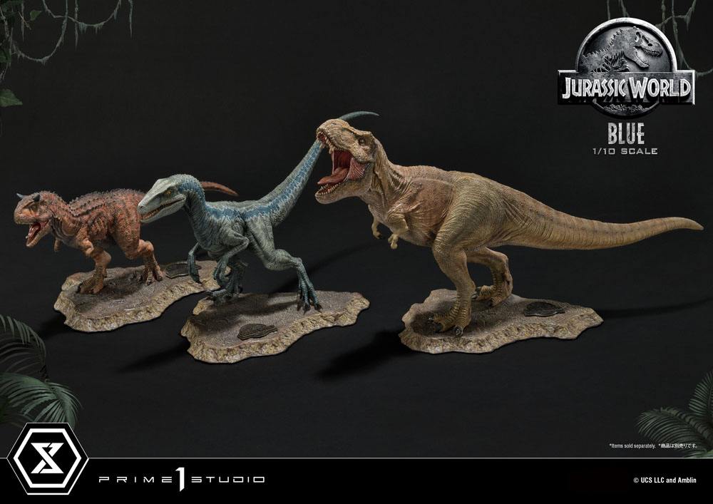 Jurassic World: Fallen Kingdom Prime Collectibles Statue 1/10 Blue (Open Mouth Version) 17 cm Image 25