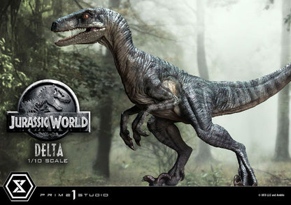 Jurassic World: Fallen Kingdom Prime Collectibles Statue 1/10 Delta 17 cm Image 4