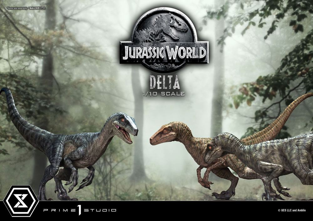 Jurassic World: Fallen Kingdom Prime Collectibles Statue 1/10 Delta 17 cm Image 5