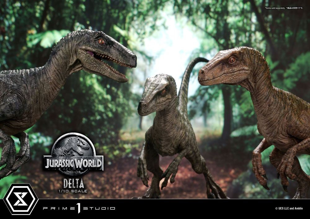 Jurassic World: Fallen Kingdom Prime Collectibles Statue 1/10 Delta 17 cm Image 6
