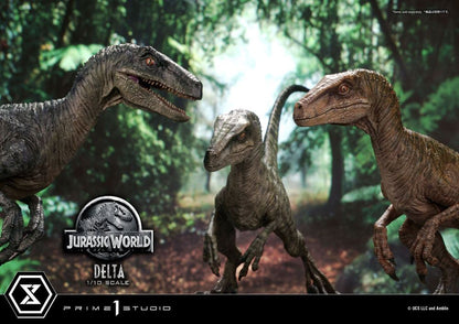 Jurassic World: Fallen Kingdom Prime Collectibles Statue 1/10 Delta 17 cm Image 6