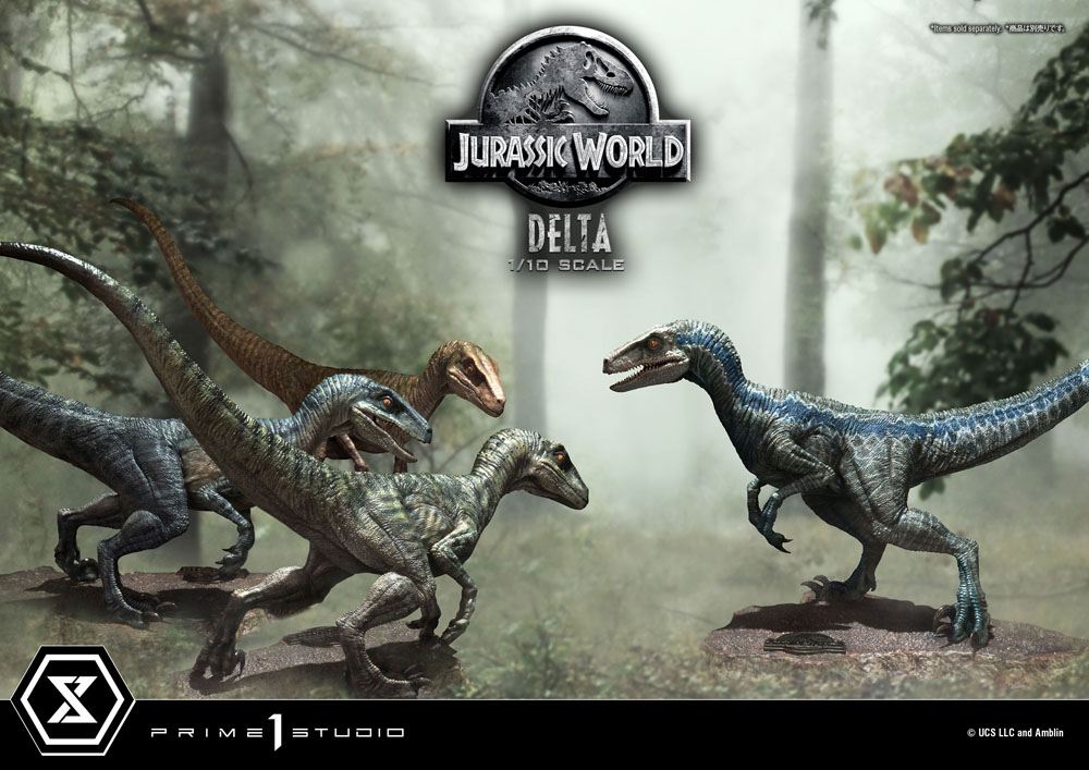 Jurassic World: Fallen Kingdom Prime Collectibles Statue 1/10 Delta 17 cm Image 7