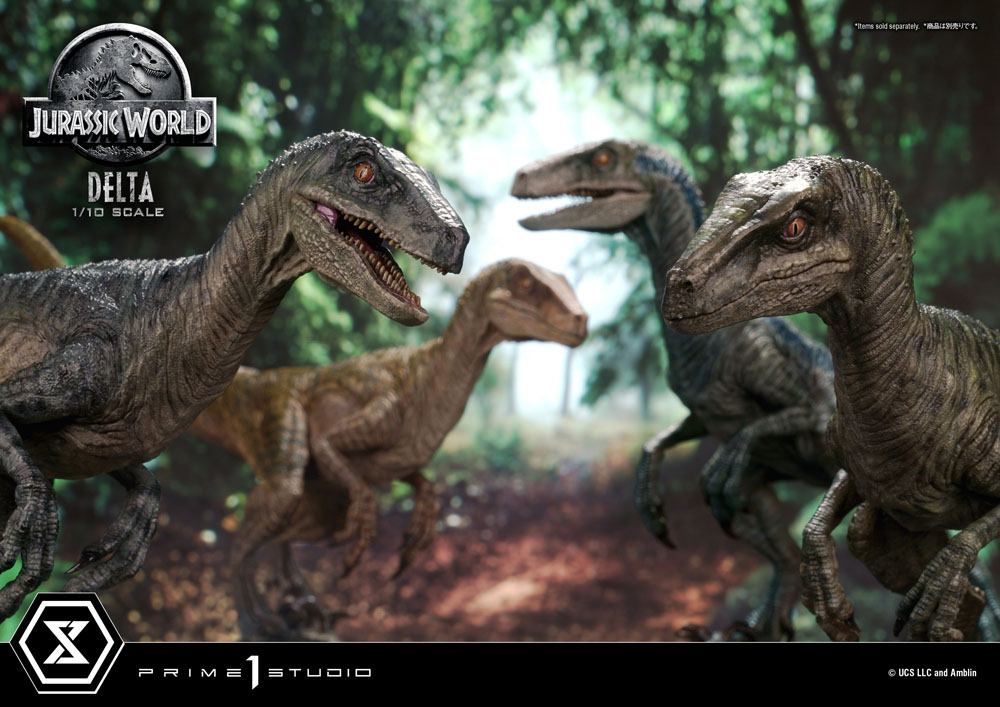 Jurassic World: Fallen Kingdom Prime Collectibles Statue 1/10 Delta 17 cm Image 8