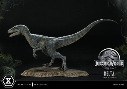 Jurassic World: Fallen Kingdom Prime Collectibles Statue 1/10 Delta 17 cm Image 9