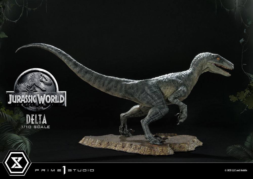 Jurassic World: Fallen Kingdom Prime Collectibles Statue 1/10 Delta 17 cm Image 11