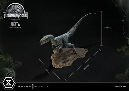 Jurassic World: Fallen Kingdom Prime Collectibles Statue 1/10 Delta 17 cm Image 12