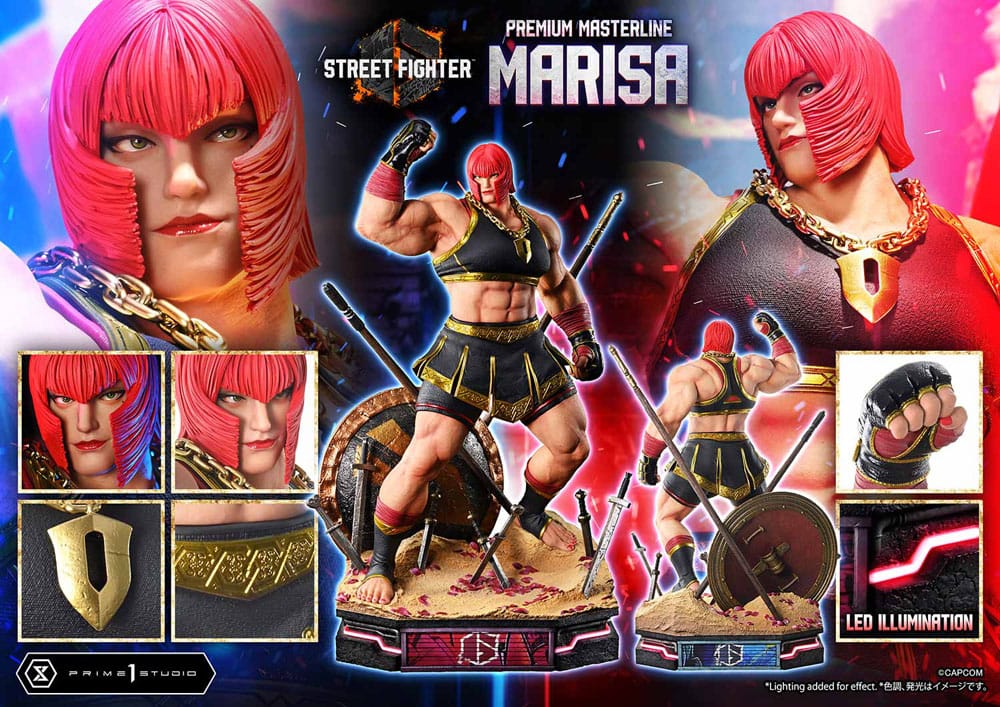 Street Fighter 6 Premium Masterline Series Statue 1/4 Marisa 70 cm Image 4