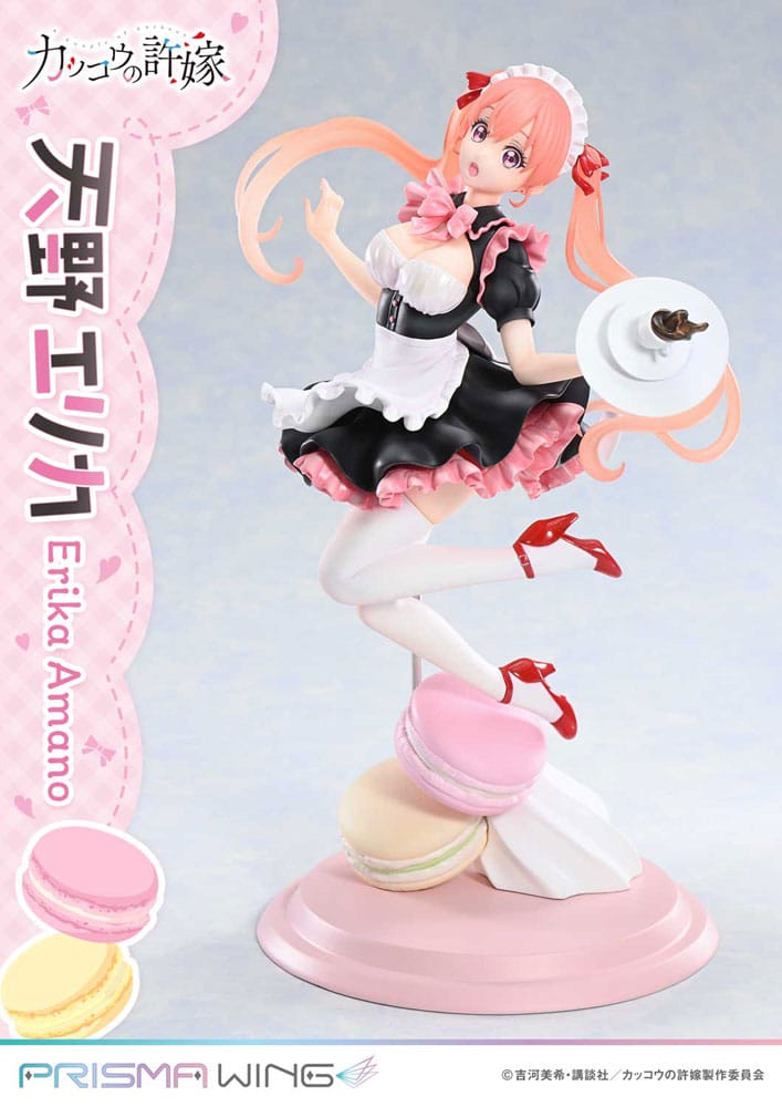 A Couple of Cuckoos Prisma Wing PVC Statue 1/7 Erika Amano 24 cm Image 1