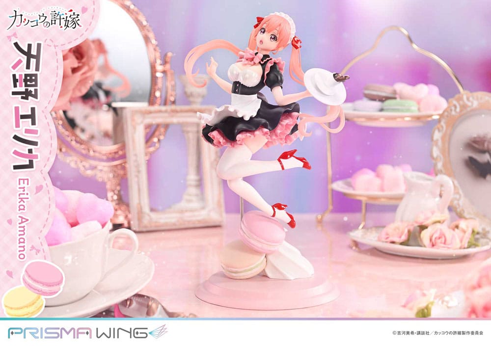 A Couple of Cuckoos Prisma Wing PVC Statue 1/7 Erika Amano 24 cm Image 3