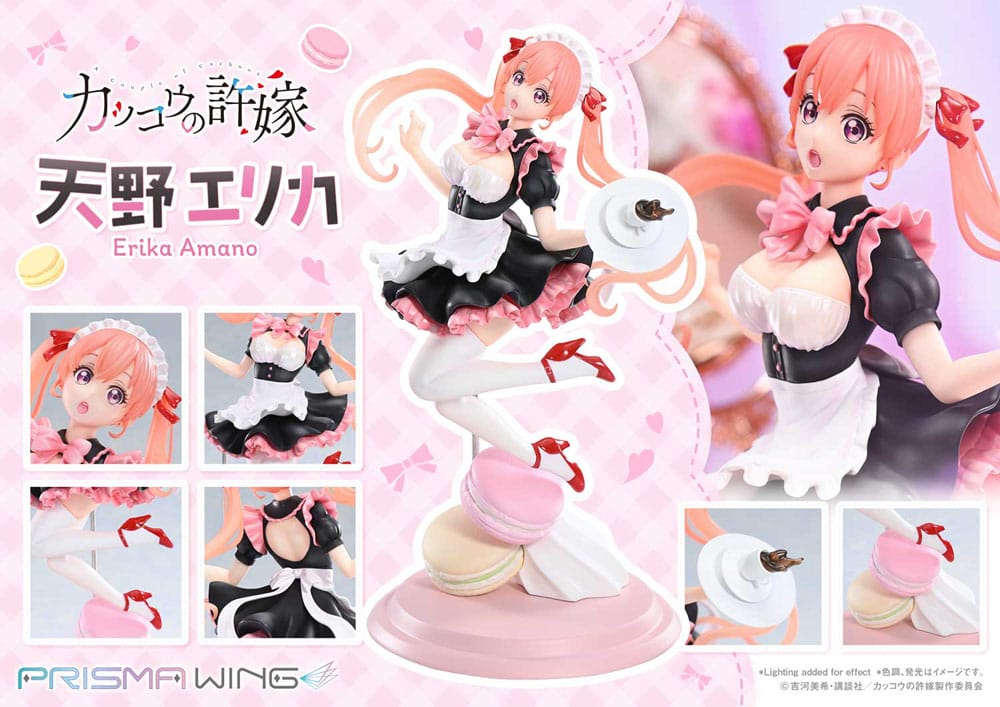 A Couple of Cuckoos Prisma Wing PVC Statue 1/7 Erika Amano 24 cm Image 5