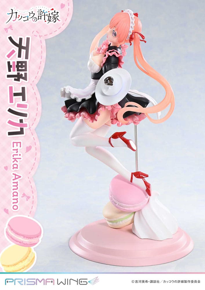 A Couple of Cuckoos Prisma Wing PVC Statue 1/7 Erika Amano 24 cm Image 7