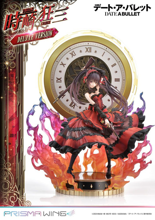 Date A Live Fragment: Date A Bullet Prisma Wing PVC Statue 1/7 Kurumi Tokisaki Deluxe Version 37 cm Image 1