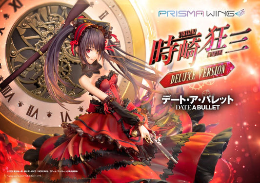 Date A Live Fragment: Date A Bullet Prisma Wing PVC Statue 1/7 Kurumi Tokisaki Deluxe Version 37 cm Image 2