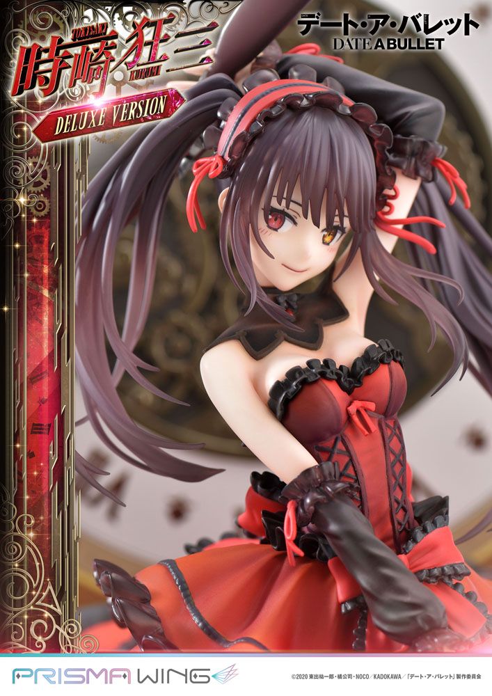 Date A Live Fragment: Date A Bullet Prisma Wing PVC Statue 1/7 Kurumi Tokisaki Deluxe Version 37 cm Image 6