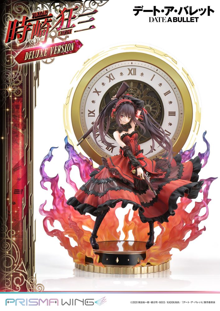 Date A Live Fragment: Date A Bullet Prisma Wing PVC Statue 1/7 Kurumi Tokisaki Deluxe Version 37 cm Image 8