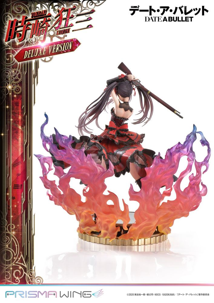 Date A Live Fragment: Date A Bullet Prisma Wing PVC Statue 1/7 Kurumi Tokisaki Deluxe Version 37 cm Image 11