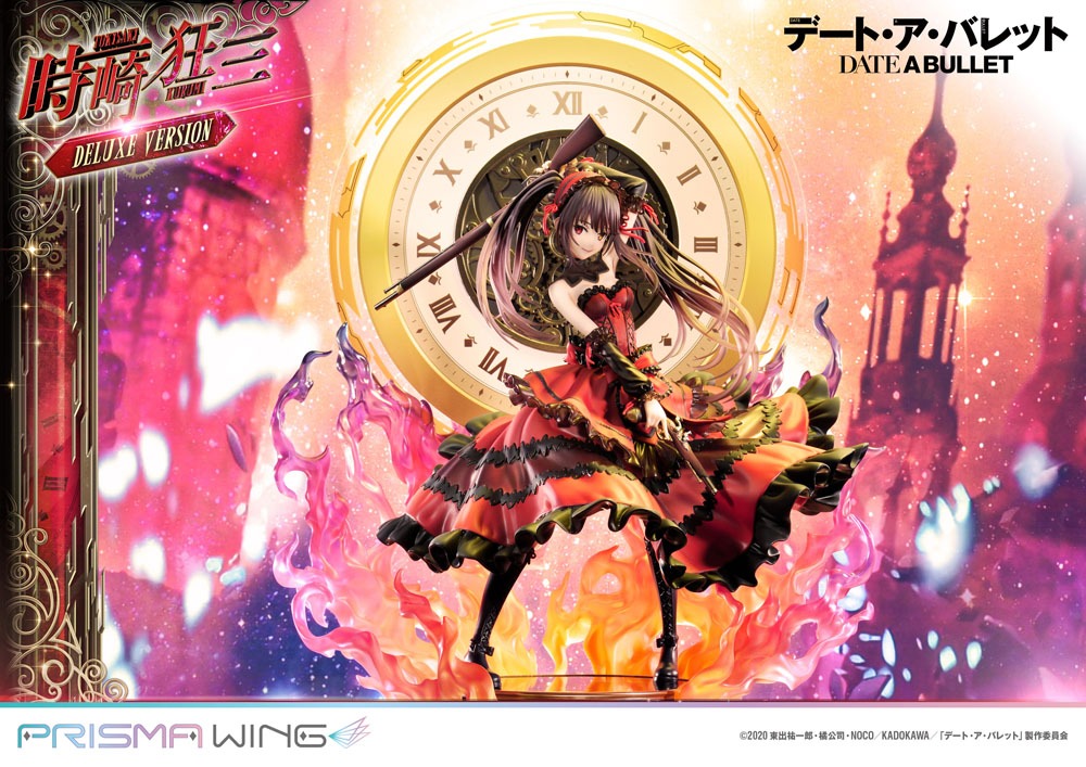 Date A Live Fragment: Date A Bullet Prisma Wing PVC Statue 1/7 Kurumi Tokisaki Deluxe Version 37 cm Image 15