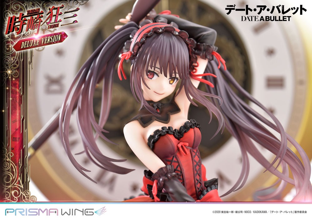 Date A Live Fragment: Date A Bullet Prisma Wing PVC Statue 1/7 Kurumi Tokisaki Deluxe Version 37 cm Image 17