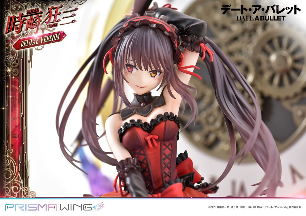Date A Live Fragment: Date A Bullet Prisma Wing PVC Statue 1/7 Kurumi Tokisaki Deluxe Version 37 cm Image 18