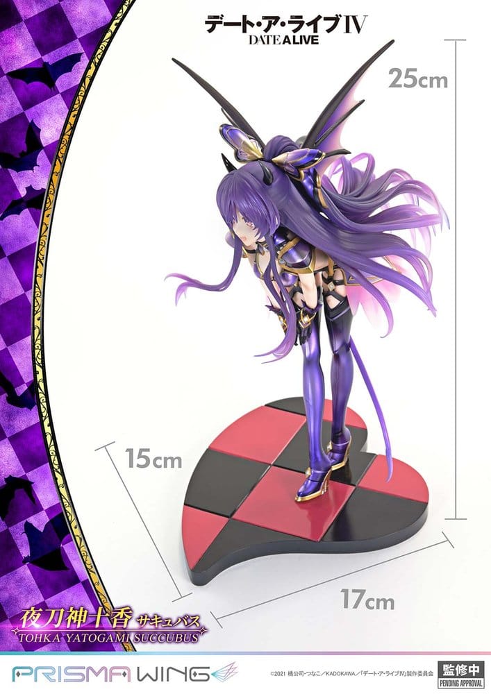 Date A Live Prisma Wing PVC Statue 1/7 Tohka Yatogami succubus 25 cm Image 7