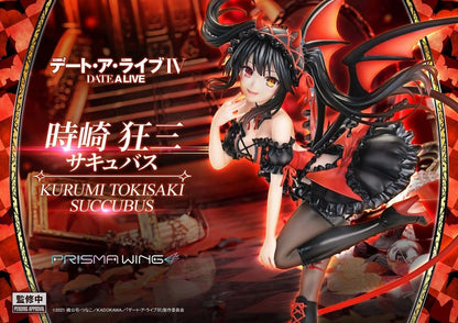 Date A Live Prisma Wing PVC Statue 1/7 Kurumi Tokisaki succubus 25 cm Image 2