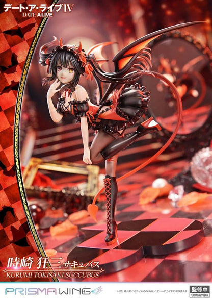 Date A Live Prisma Wing PVC Statue 1/7 Kurumi Tokisaki succubus 25 cm Image 3