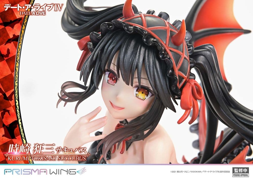 Date A Live Prisma Wing PVC Statue 1/7 Kurumi Tokisaki succubus 25 cm Image 10