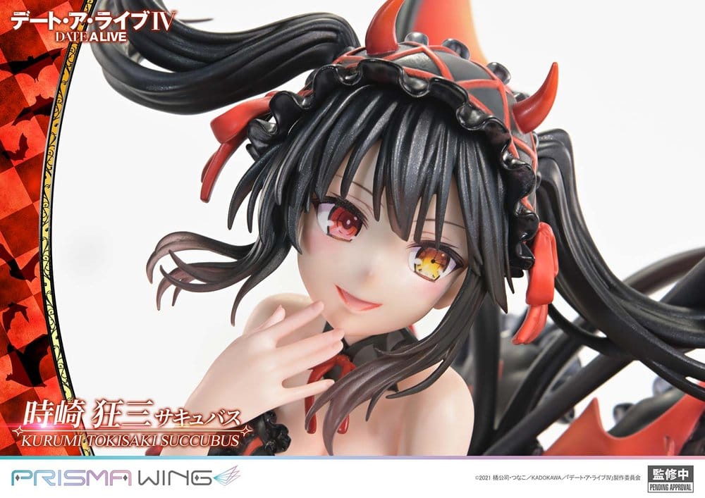Date A Live Prisma Wing PVC Statue 1/7 Kurumi Tokisaki succubus 25 cm Image 12