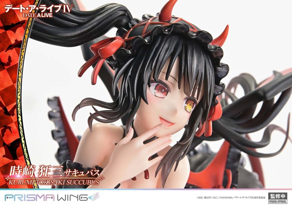 Date A Live Prisma Wing PVC Statue 1/7 Kurumi Tokisaki succubus 25 cm Image 13