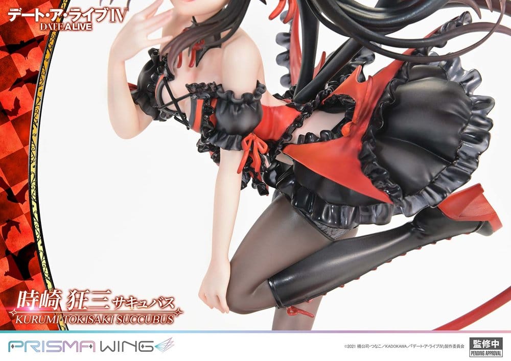 Date A Live Prisma Wing PVC Statue 1/7 Kurumi Tokisaki succubus 25 cm Image 14