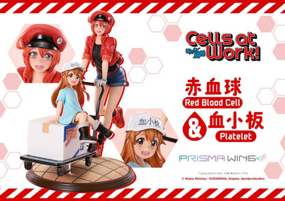 Cells at Work Prisma Wing PVC Statue Red Blood Cell & Platelet  26 cm Image 2