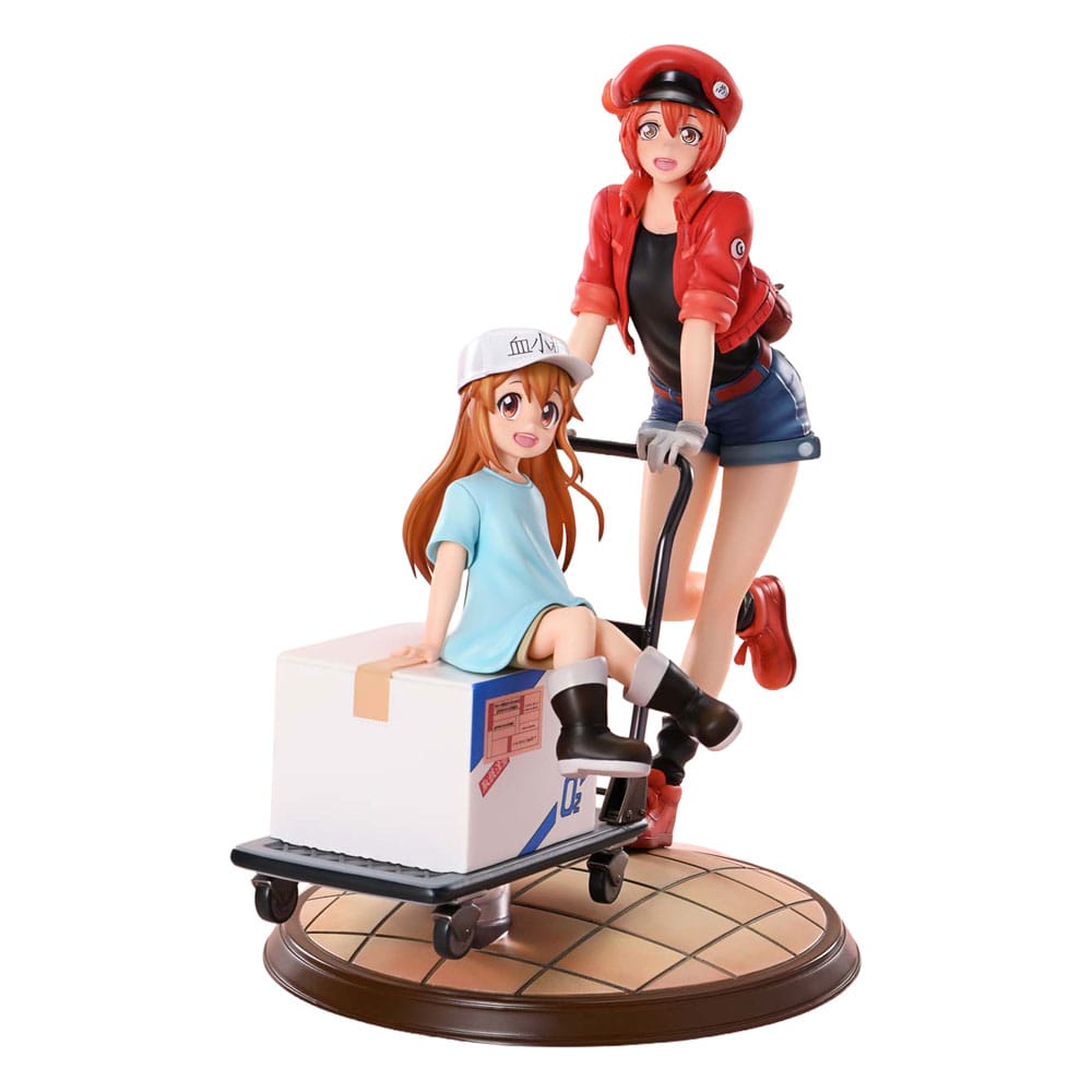 Cells at Work Prisma Wing PVC Statue Red Blood Cell & Platelet  26 cm Image 1