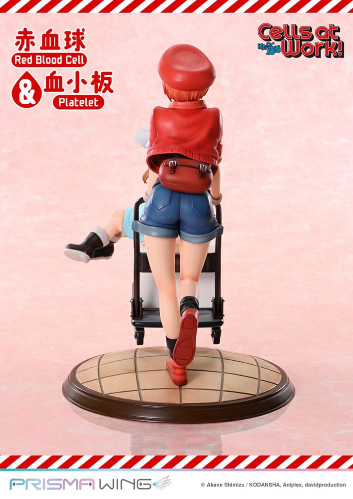 Cells at Work Prisma Wing PVC Statue Red Blood Cell & Platelet  26 cm Image 6