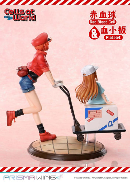 Cells at Work Prisma Wing PVC Statue Red Blood Cell & Platelet  26 cm Image 7