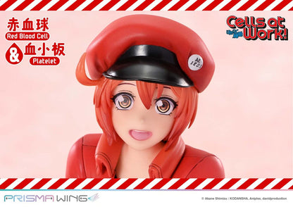 Cells at Work Prisma Wing PVC Statue Red Blood Cell & Platelet  26 cm Image 8