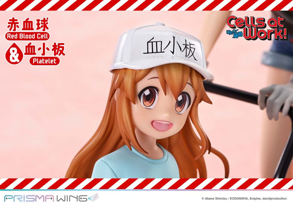 Cells at Work Prisma Wing PVC Statue Red Blood Cell & Platelet  26 cm Image 11