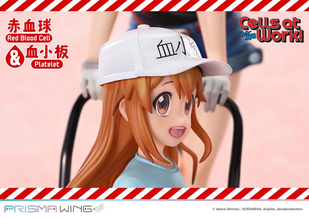 Cells at Work Prisma Wing PVC Statue Red Blood Cell & Platelet  26 cm Image 13