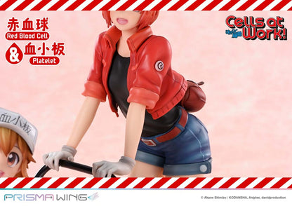 Cells at Work Prisma Wing PVC Statue Red Blood Cell & Platelet  26 cm Image 15