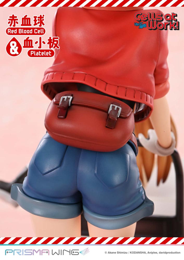 Cells at Work Prisma Wing PVC Statue Red Blood Cell & Platelet  26 cm Image 16