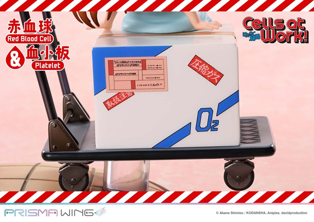 Cells at Work Prisma Wing PVC Statue Red Blood Cell & Platelet  26 cm Image 19