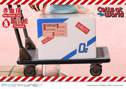 Cells at Work Prisma Wing PVC Statue Red Blood Cell & Platelet  26 cm Image 19