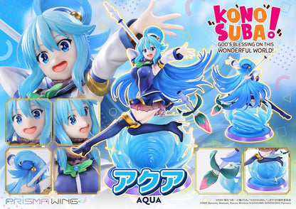Konusuba - God's blessing on this wonderful world! Prisma Wing PVC Statue 1/7 Aqua 24 cm Image 3