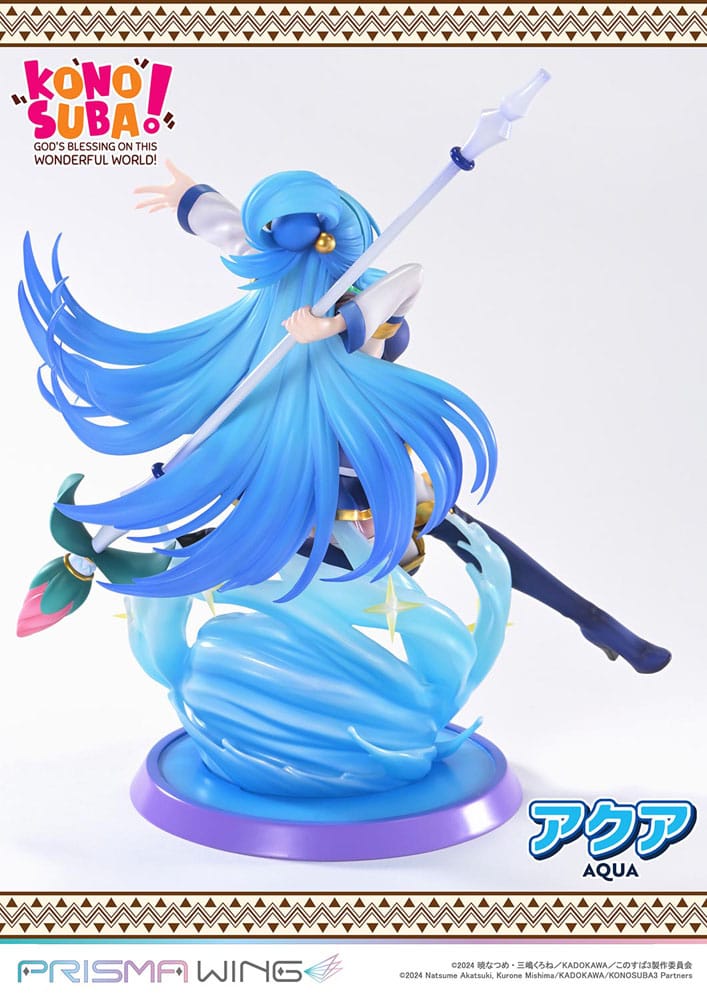 Konusuba - God's blessing on this wonderful world! Prisma Wing PVC Statue 1/7 Aqua 24 cm Image 4