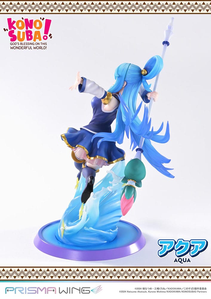 Konusuba - God's blessing on this wonderful world! Prisma Wing PVC Statue 1/7 Aqua 24 cm Image 5