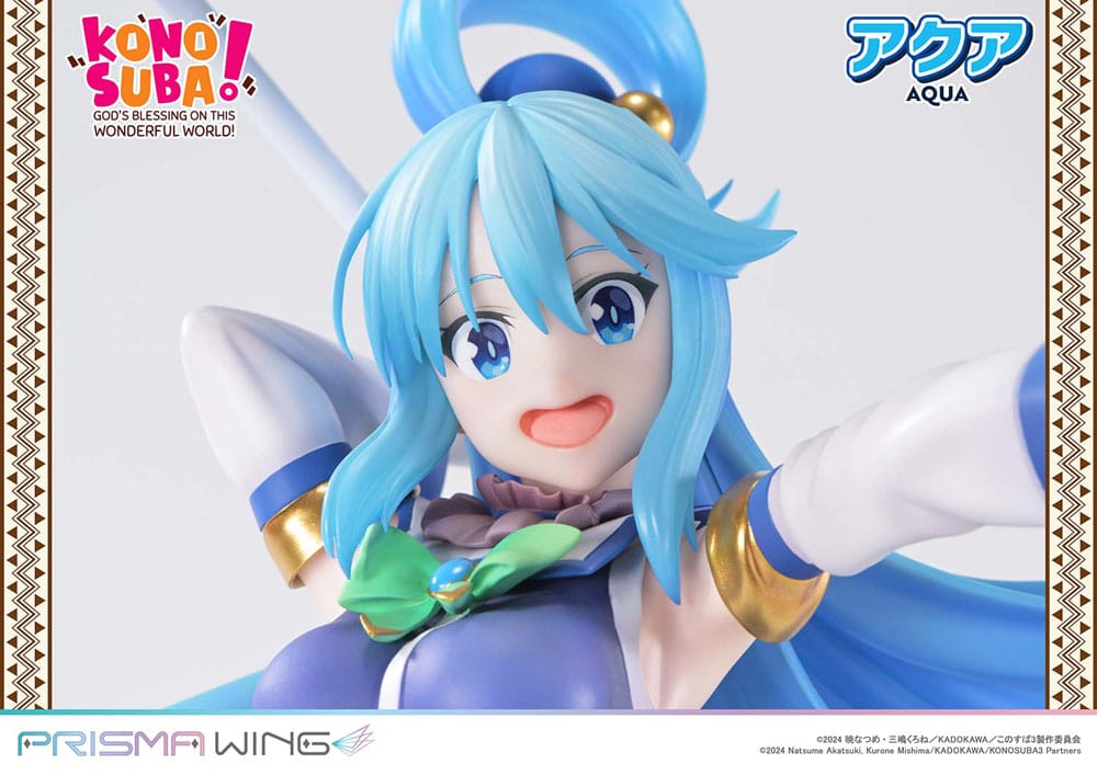 Konusuba - God's blessing on this wonderful world! Prisma Wing PVC Statue 1/7 Aqua 24 cm Image 7