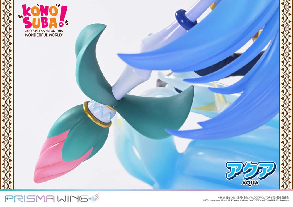 Konusuba - God's blessing on this wonderful world! Prisma Wing PVC Statue 1/7 Aqua 24 cm Image 8